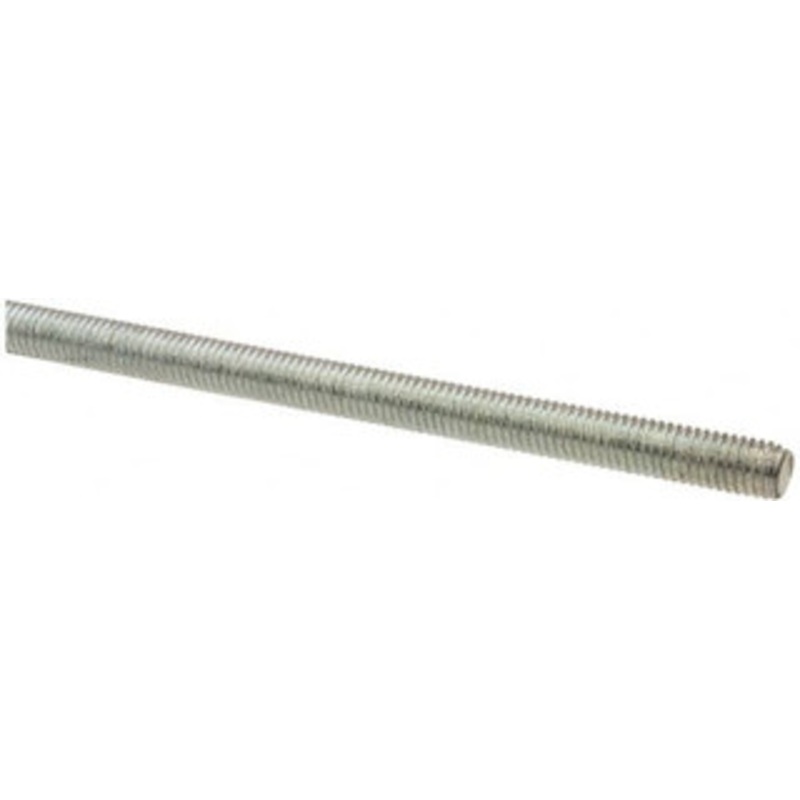 Value Collection M5x0.8 x 1m Steel Metric Threaded Rod Right Hand Thread, Zinc Plated Finish, UNC 18901 – 04354908