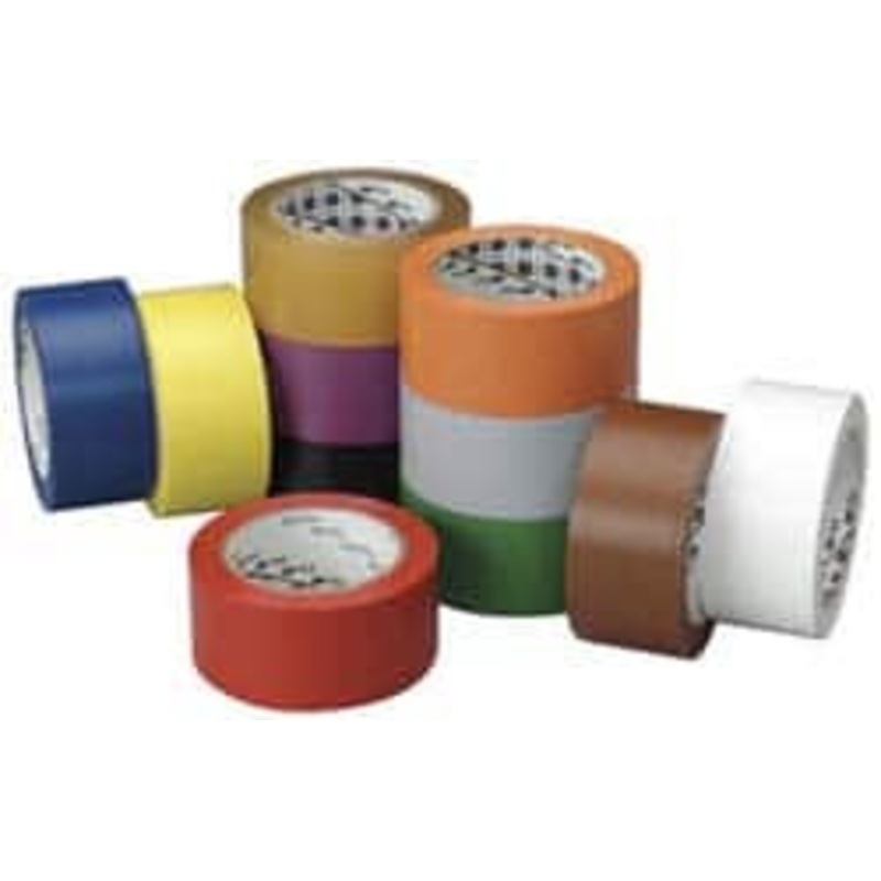 3M 1 x 108 ft. Vinyl Floor & Egress Tape 5 mil, Transparent, Solid Color, Transparent, General Traffic 7000123889 – 04582680