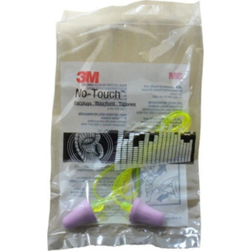 3M 100 Qty 1 Pack Reusable, Corded, 29 dB, Taper Flare Earplugs Roll Down, Purple, 100 Pairs 7000052722 – 93071322