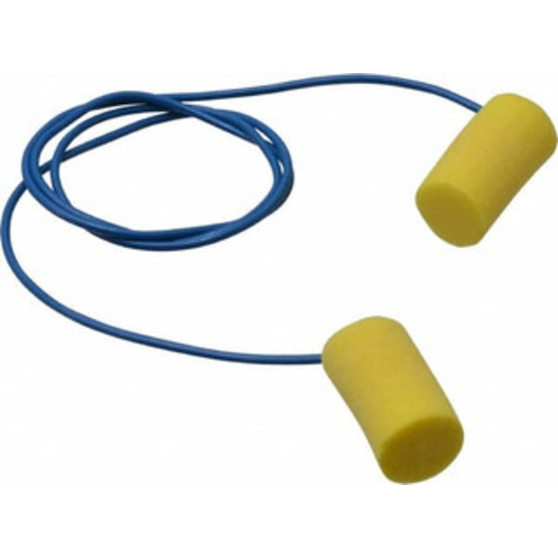 3M 200 Qty 1 Pack Disposable, Corded, 33 dB, Barrel Earplugs Yellow, 200 Pairs 7000127207 – 85305464