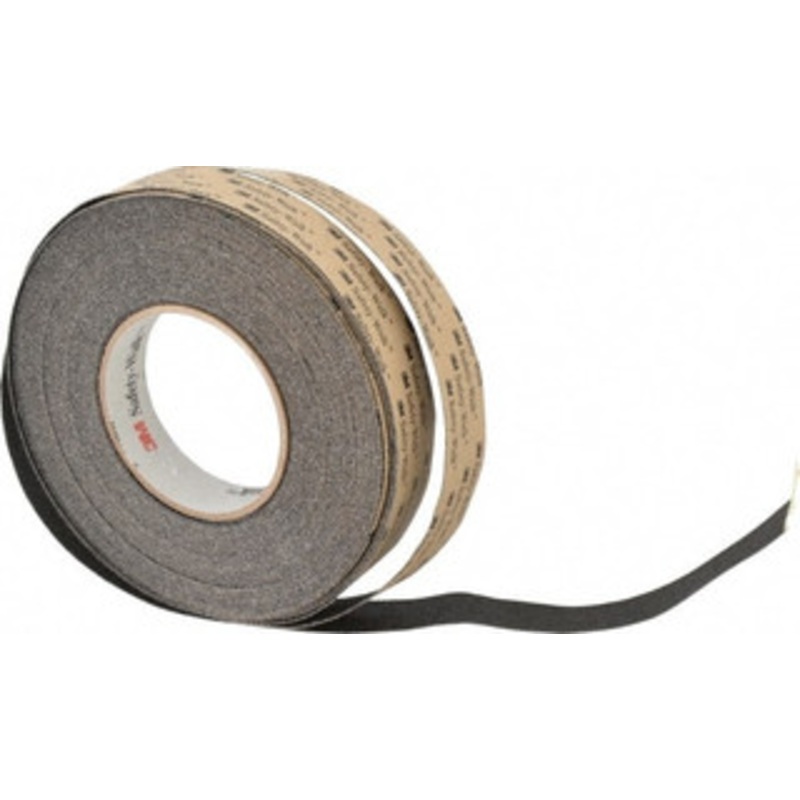 3M 4 Qty 60 ft. 1 x 60 ft. Vinyl Floor & Egress Tape Black, Solid Color, Anti-Slip, Heavy/High Traffic 7100067526 – 88107628