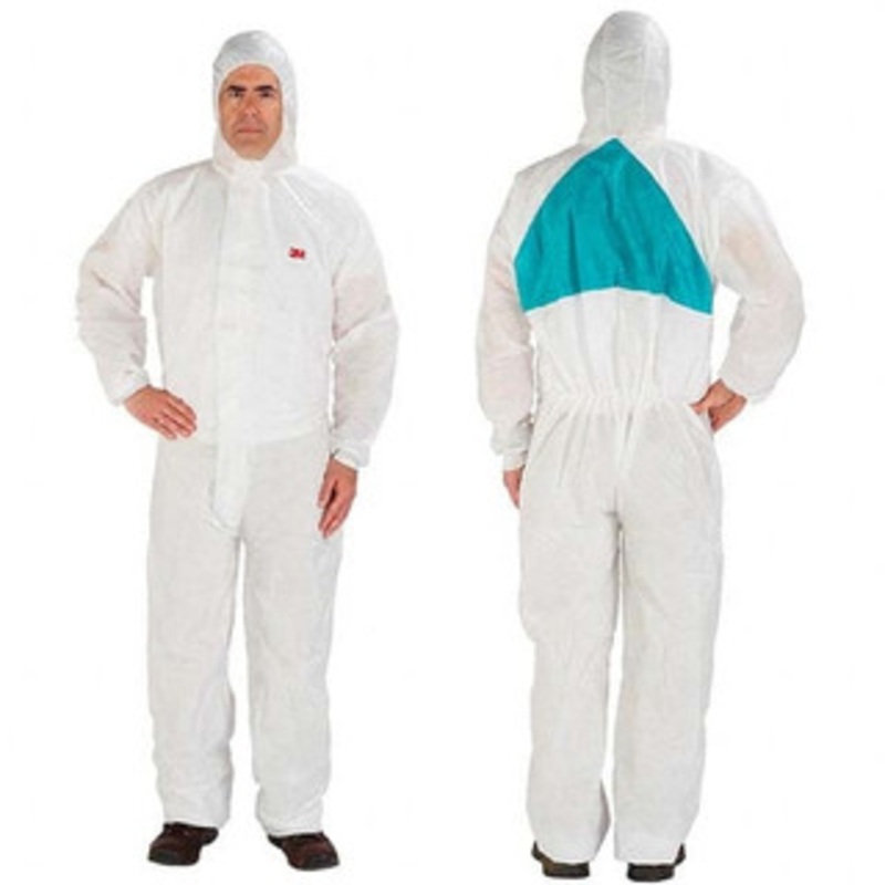 3M Disposable & Chemical Resistant Coveralls, Garment Style: Coveralls, Garment Type: General Purpose, Material: SMS, Size: 4X-Large, Color: White, ISO Class: NonCleanroom 7000088985 – 52792652