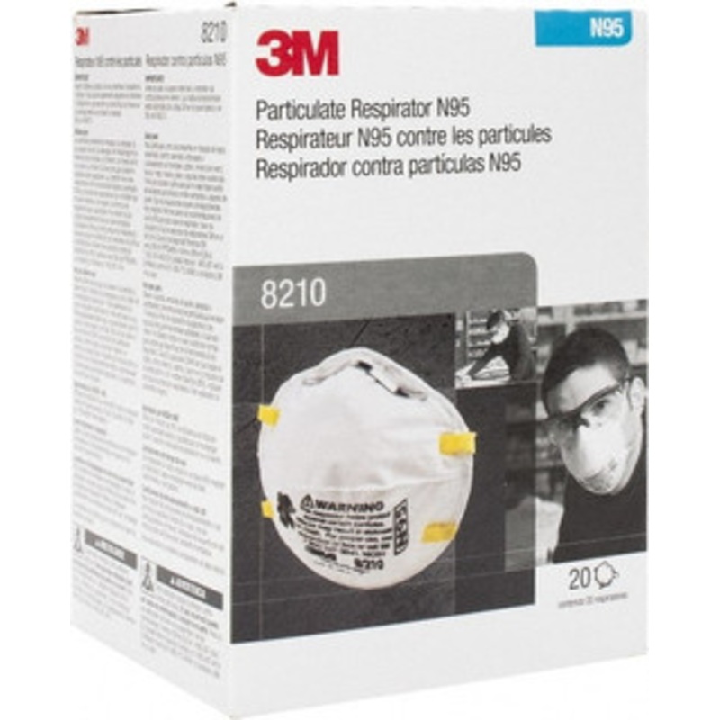 3M N95, Size Universal, Particulate Respirator Advance Electret Media, Nose Clip 7100132742 – 00324574