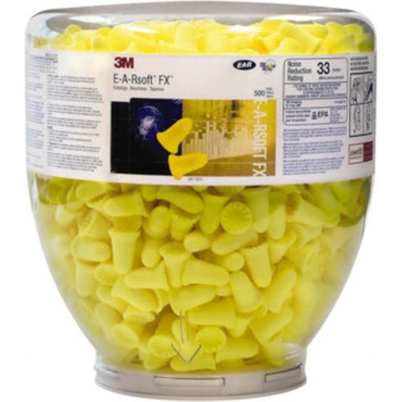3M One Touch Earplug Refill with 33 dB Earplugs 500 Pairs, Tabletop 7100088422 – 66995341