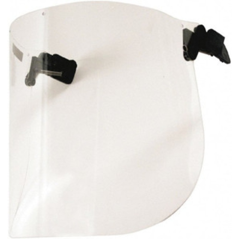 3M Pack of (10), Polycarbonate Face Shields 6-3/4 Inch High x 13-1/2 Inch Wide x 0.13 Inch Thick, Shade 10, Compatible with 3M Peltor Hard Hat Adapter P3EV/2 and 3M Peltor Cap-Mounted Earmuff 7000103812 – 62951876