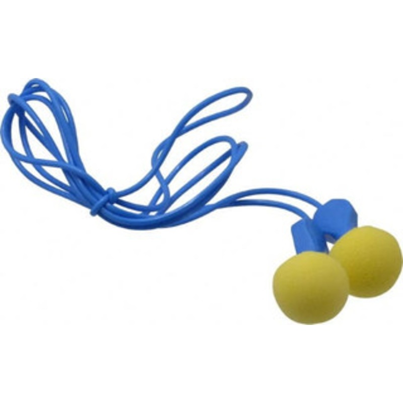 3M 100 Qty 1 Pack Metal Detectable, Disposable, Corded, 25 dB Earplugs Yellow, 100 Pairs 7000127208 – 54067335