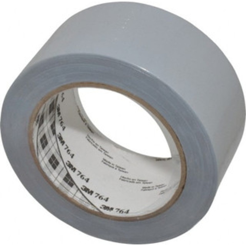 3M 2 x 108 ft. Vinyl Floor & Egress Tape 5 mil, Gray, Solid Color, General Traffic 7000123891 – 04582722