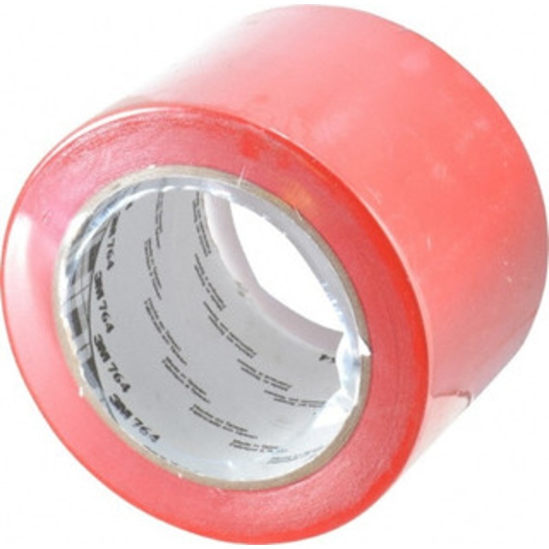 3M 3 x 108 ft. Vinyl Floor & Egress Tape 5 mil, Red, Solid Color, General Traffic 7000123885 – 04582599