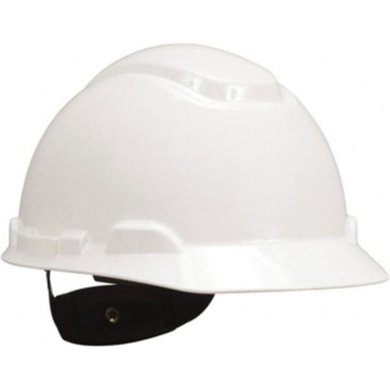3M ANSI Type I Class E 4-Point Ratchet Hard Hat Size 6-1/2 to 8, Slotted, White 7000002414 – 87655478