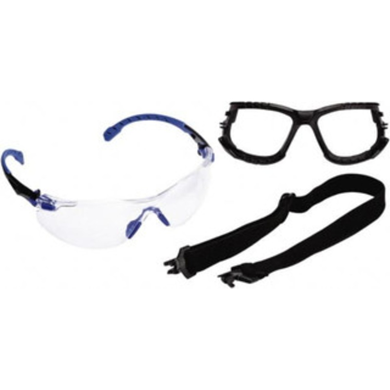 3M Clear Lenses, Frameless Safety Glasses Anti-Fog, Size Universal, Over the Glasses 7100079186 – 66949637