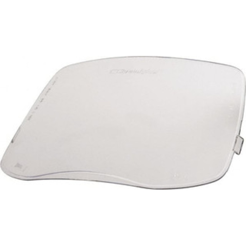 3M Pack of (10), 10.6 Inch Wide x 5.05 Inch High Window, Resin, Outside Protection Welding Plates 1/8 Inch Thick Window, Clear, Front Mounted 7100145631 – 61944427