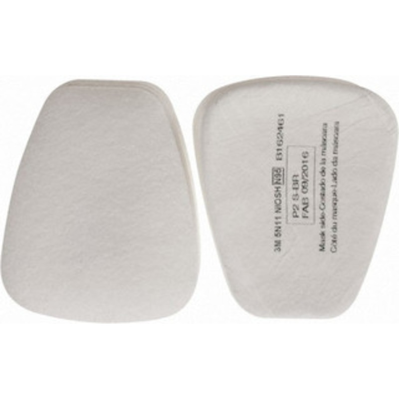 3M 10 Qty 1 Pack White N95 Filter Protects Against Particulates, Series 5000 7000002008 – 00324558