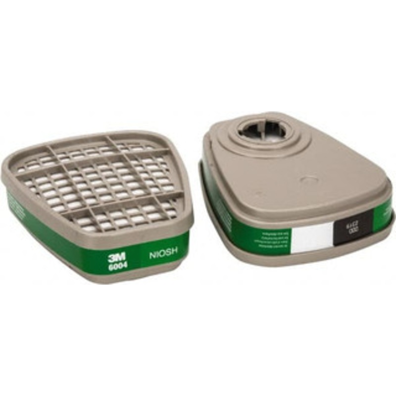 3M 2 Qty 1 Pack Green Cartridge Series 6000, Protects Against Ammonia, Methylamine 7000001937 – 71855191