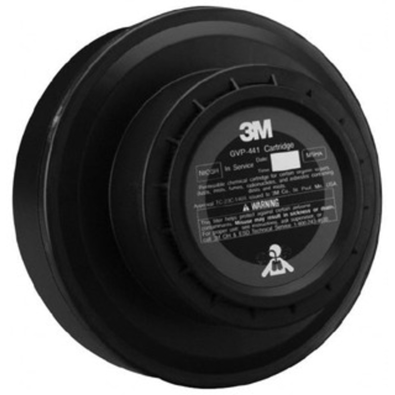 3M 6 Qty 1 Pack Organic Vapor Protection PAPR HEPA Cartridge/Filter Combination Purple/Black 7000029619 – 03723079