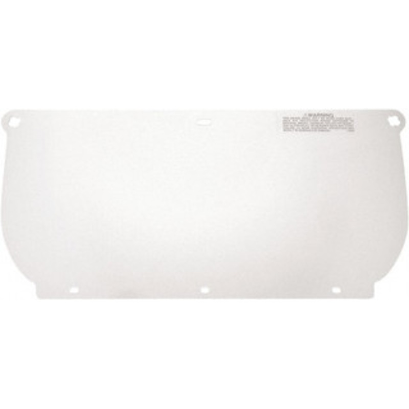 3M Clear Polycarbonate Face Shield 7-1/4 High x 14-1/2 Wide x 1.02mm Thick, Compatible with CP 8 Chin Protectors 7000002337 – 54990957