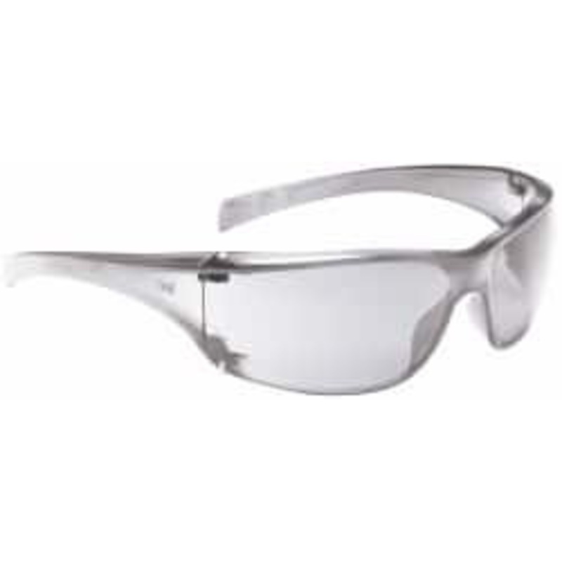 3M Indoor/Outdoor Mirror Lenses, Framed Safety Glasses Anti-Fog, Scratch Resistant, Clear Plastic Frame, Size Universal, Wrap Around 7000030055 – 64556939