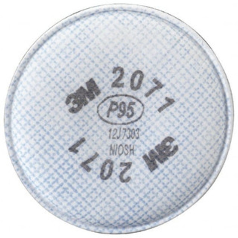 3M 2 Qty 1 Pack Light Blue P95 Filter Protects Against Particulates, Series 2000 7000002058 – 00325670