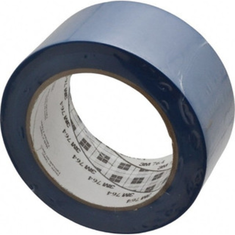 3M 2 x 108 ft. Vinyl Floor & Egress Tape 5 mil, Blue, Solid Color, General Traffic 7000028963 – 04582631