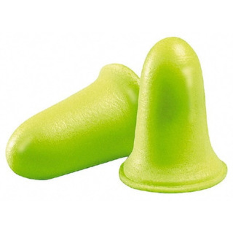 3M 200 Qty 1 Pack Disposable, Uncorded, 33 dB, Taper Flare Earplugs Neon Yellow, 200 Pairs 7000029951 – 09722901
