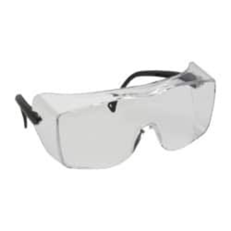 3M Clear Lenses, Frameless Safety Glasses Uncoated Lenses, Plastic Frame, Size Universal, Over the Glasses 7000002372 – 07416852