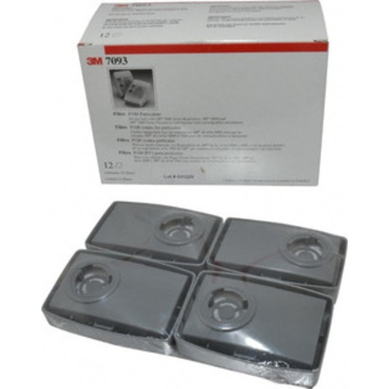 3M 12 Qty 1 Pack Purple P100 Filter Protects Against Particulates, Series 7000 7000002154 – 00324541