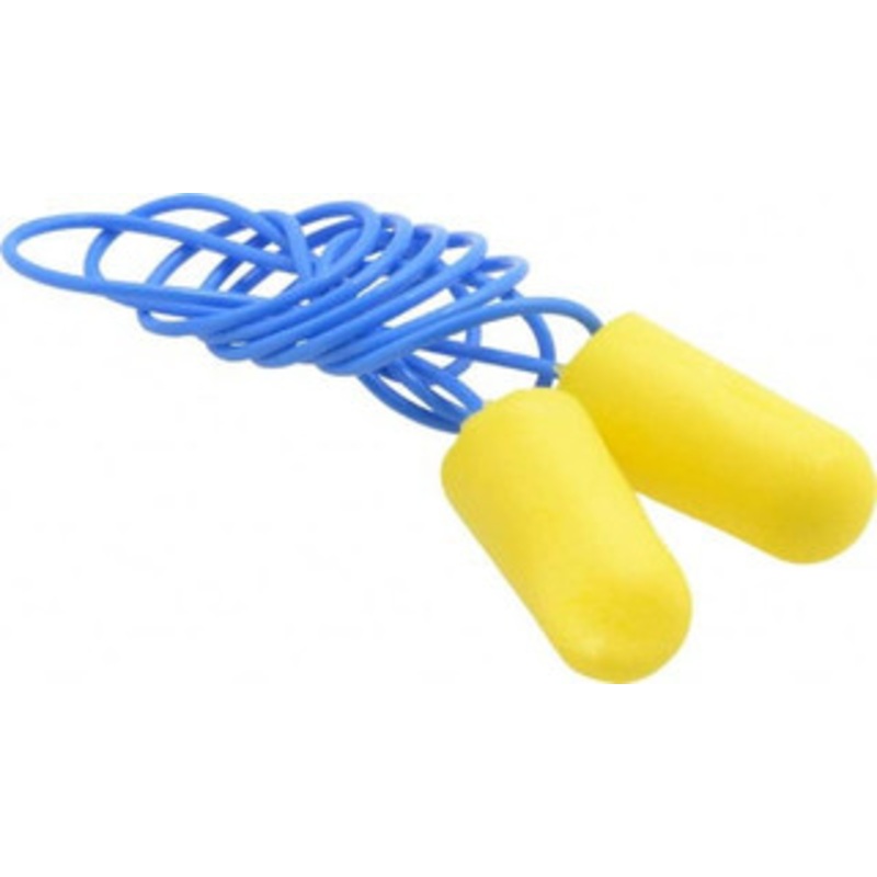 3M 200 Qty 1 Pack Disposable, Corded, 32 dB Earplugs Yellow, 200 Pairs 7000002312 – 09797580