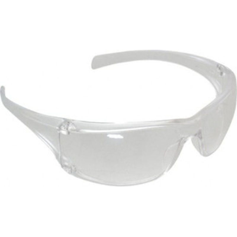 3M Clear Lenses, Framed Safety Glasses Anti-Fog, Scratch Resistant, Clear Plastic Frame, Size Universal, Wrap Around 7000030053 – 64556988