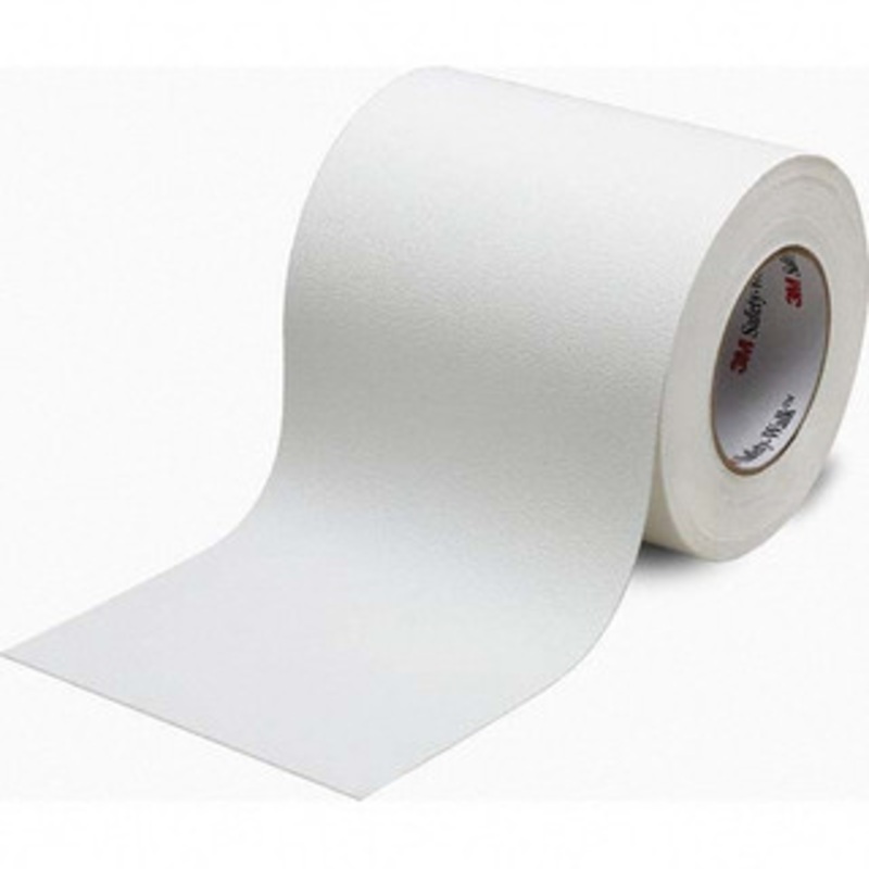 3M Floor & Egress Marking Tape & Strips, Type: Tape, Surface Type: Anti-Slip, Special Color Properties: No Special Color Properties, Color: White, Pattern: Solid Color, Traffic Type: General Traffic 7000029633 – 71324511