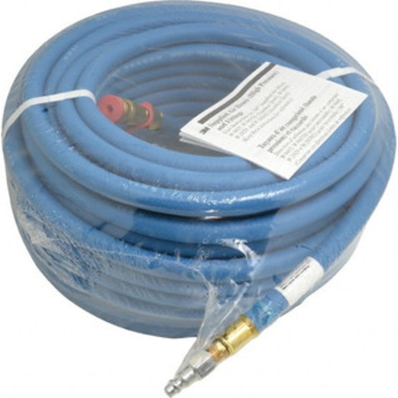 3M 100 Ft. Long, High Pressure Straight SAR Supply Hose 3/8 Inch Inside Diameter, Compatible with V and W Series Air Control Devices and Dual Airline Systems 7000005375 – 06418735