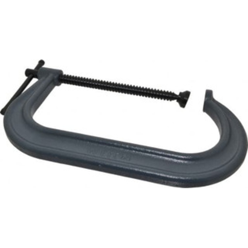 Wilton Regular-Duty 10-1/8 Max Opening, 6 Throat Depth, Forged Steel Standard C-Clamp 8,000 Lb Capacity, 2 Min Opening, Deep Throat 14284 – 78090107