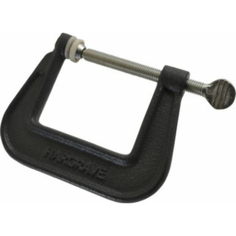 Wilton Light-Duty 2-1/2 Max Opening, 2-5/16 Throat Depth, Ductile Iron Standard C-Clamp 550 Lb Capacity, 0 Min Opening, Standard Throat Depth, Steel Screw 22116 – 08094583