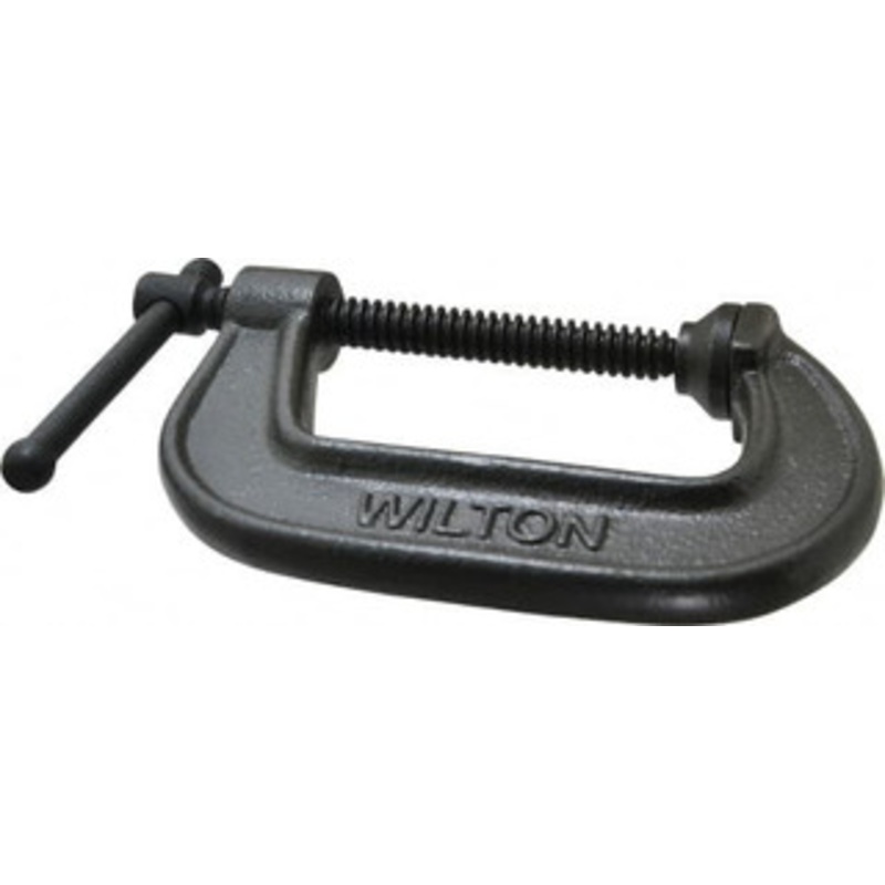 Wilton Light-Duty 3 Max Opening, 1-7/8 Throat Depth, Ductile Iron Standard C-Clamp 1,800 Lb Capacity, 0 Min Opening, Standard Throat Depth 22002 – 85516938