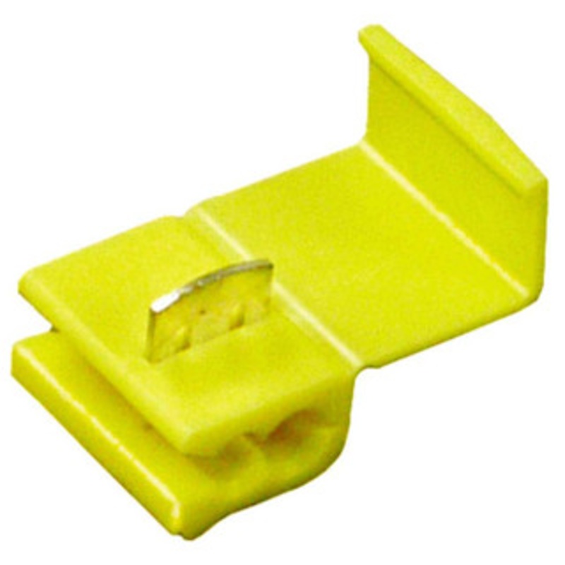 3M 12 to 10 AWG, Yellow, IDC, Tap Quick Splice Connector 2 Wires 7010397774 – 54041660
