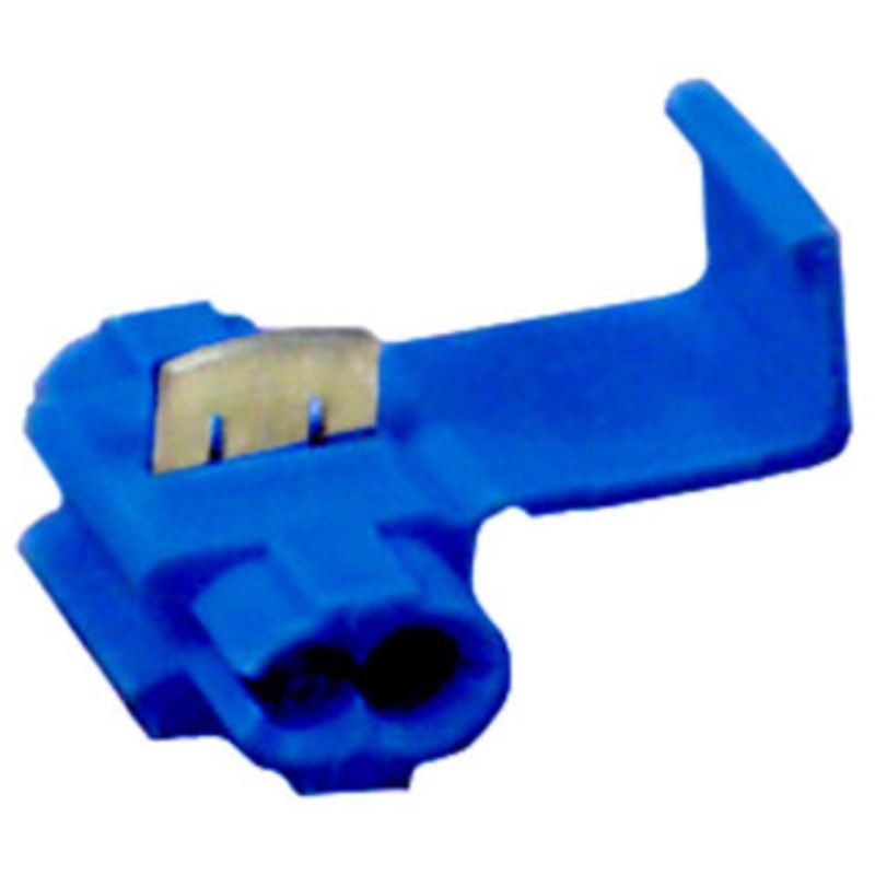 3M 14 AWG, Blue, IDC, Inline, Pigtail & Tap Quick Splice Connector 2 Wires 7000057694 – 54041603
