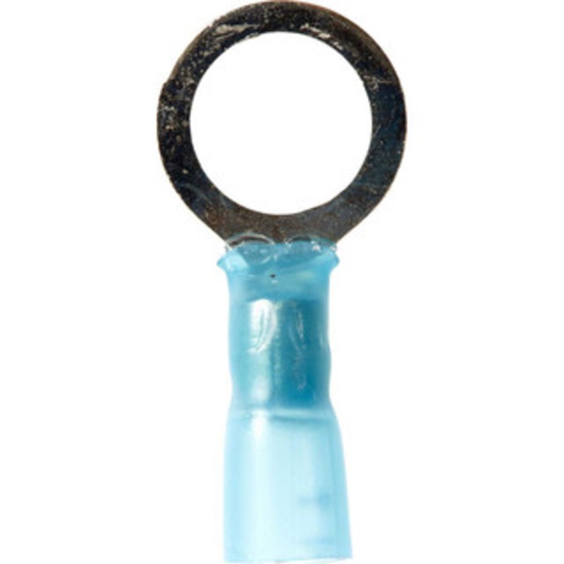3M 16-14 AWG Partially Insulated Crimp Connection Circular Ring Terminal 3/8 Stud, 1.1 OAL x 0.56 Wide, Copper Contact 7000133389 – 73125882