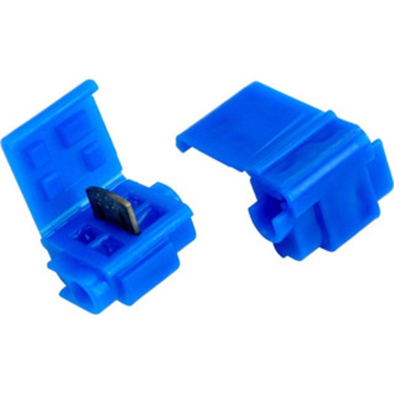 3M 18 to 16 AWG, Blue, IDC, Tap Quick Splice Connector 2 Wires 7100167045 – 54041678