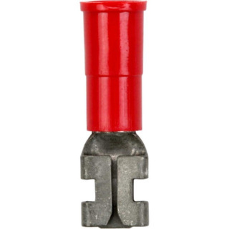 3M 22 to 18 AWG Partially Insulated Female Wire Disconnect 1/4 Tab, Red, RoHS 2011/65/EU Compliant 7010397402 – 77655801