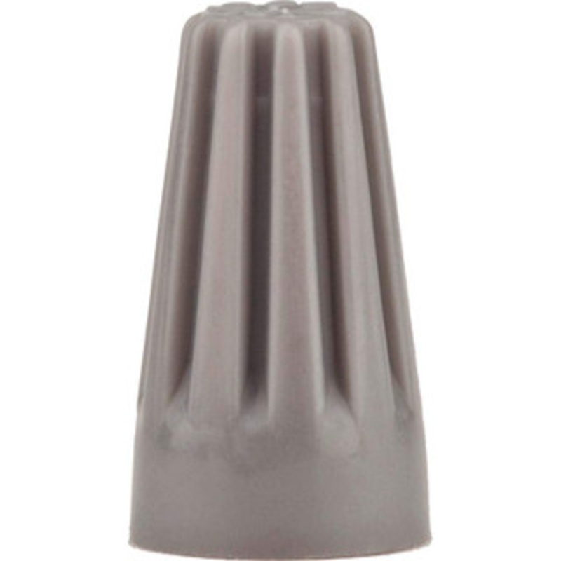 3M 3, 22 to 2, 16 AWG, 300 Volt, Fire Resistant, Standard Twist on Wire Connector Gray, 221F 7010290980 – 72365729