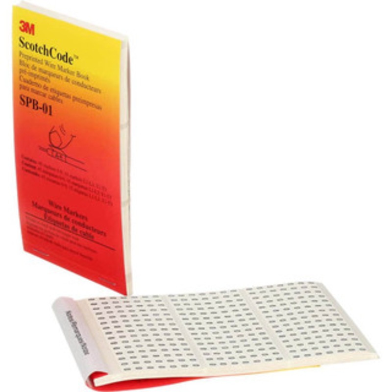 3M 450 Label, 1.37 Inch Long x 0.22 Inch Wide x 1/4mm Thick, Alphanumeric, Electrical Vinyl Film Book Black Legend, White Background, 39.2 to 100.4F, Self Adhesive 7010319127 – 54040704