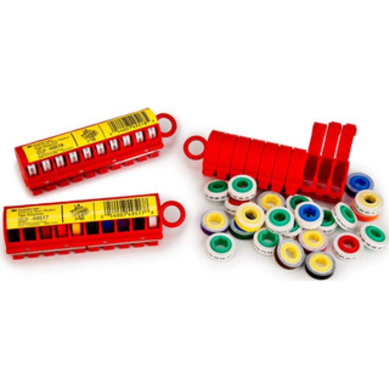 3M 8 ft. Long x 0.215 Wide, Polyester Film, Preprinted Tape Refills White Background, Self Adhesive, Character 1 7000058255 – 54040811
