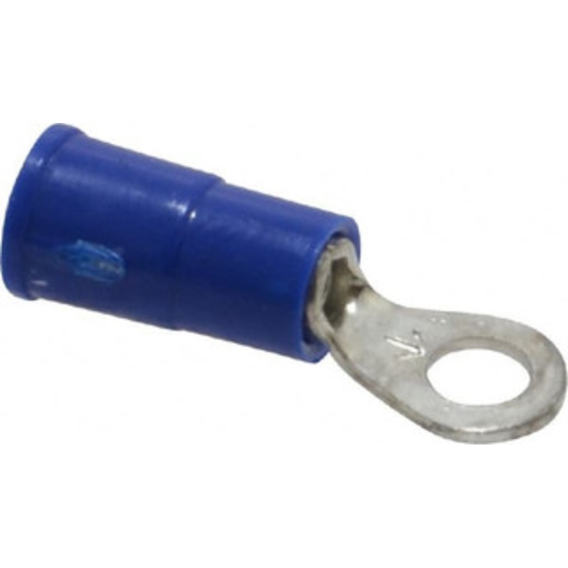 3M 16-14 AWG Partially Insulated Crimp Connection Circular Ring Terminal #6 Stud, Copper Contact 7000133281 – 88093752