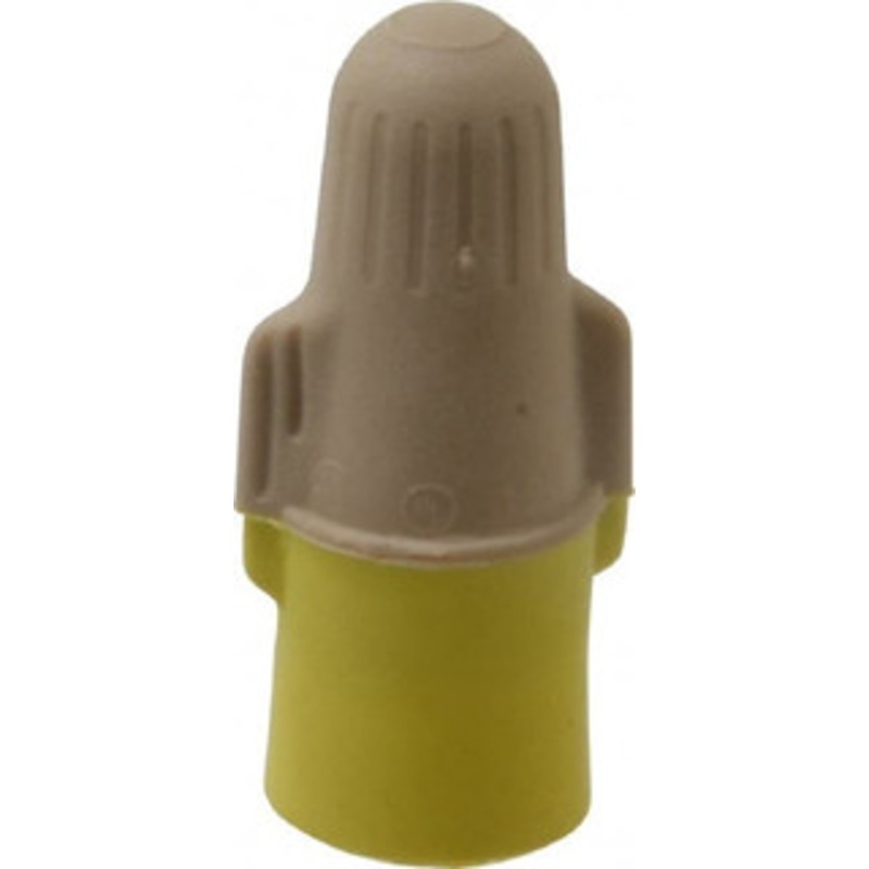3M 2, 22 to 3, 12 AWG, 600 Volt, Flame Retardant, Wing Twist on Wire Connector Tan & Yellow, 221F 7000133223 – 72365844