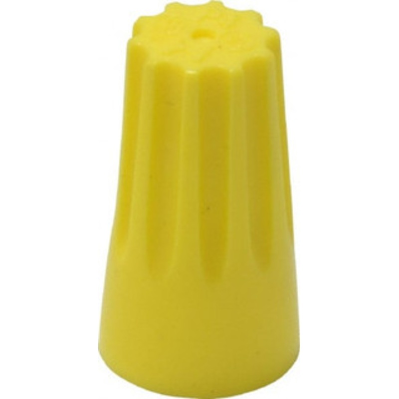 3M 3, 20 to 2, 12 AWG, 600 Volt, Fire Resistant, Standard Twist on Wire Connector Yellow, 221F 7010318552 – 54040514