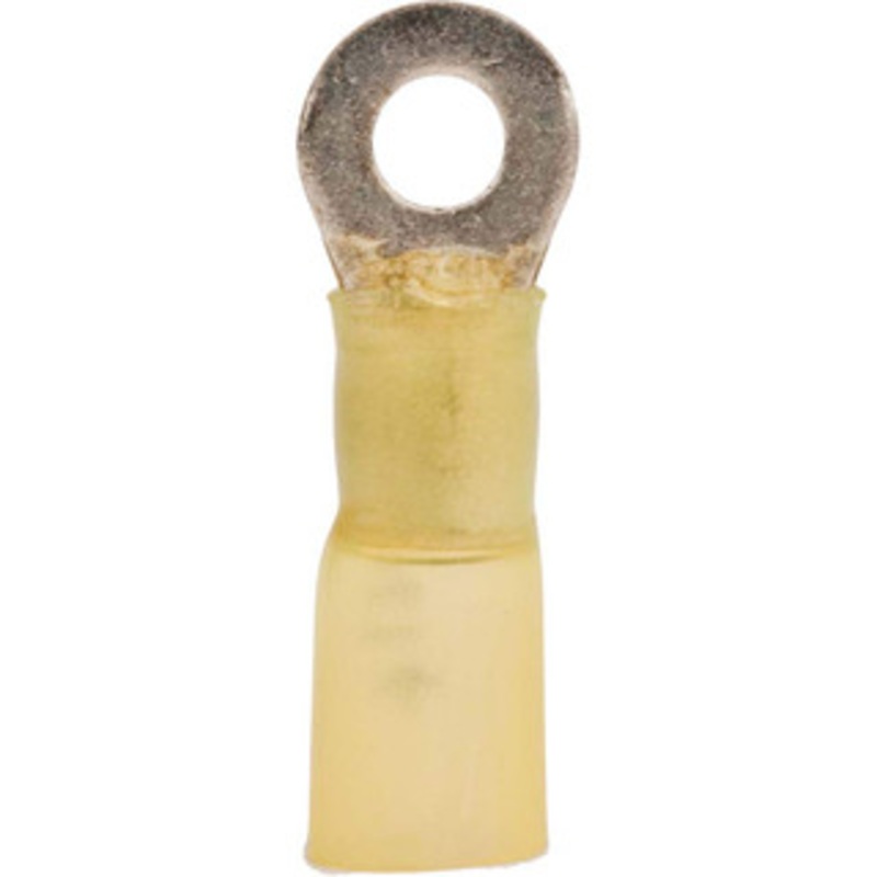 3M 12-10 AWG Partially Insulated Crimp Connection Circular Ring Terminal #10 Stud, Copper Contact 7010319503 – 88090915