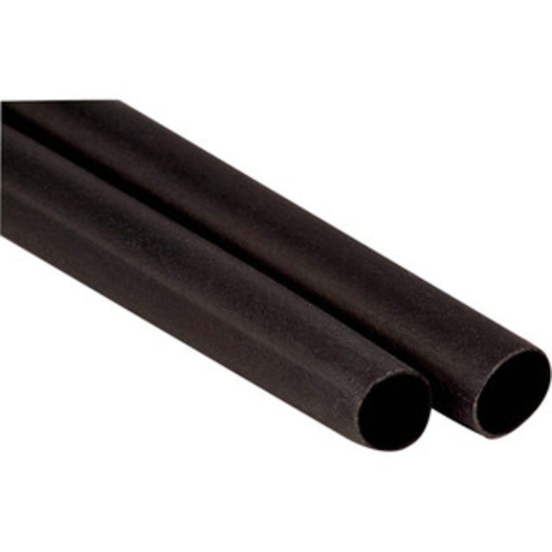 3M 12 Long, 4:1, Polyolefin Heat Shrink Electrical Tubing Black 7010398987 – 77654556