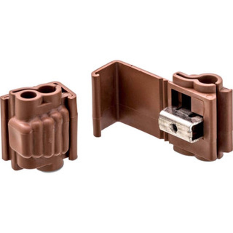 3M 12 to 10 AWG, Brown, IDC, Run & Tap Quick Splice Connector 2 Wires 7000057710 – 73125551