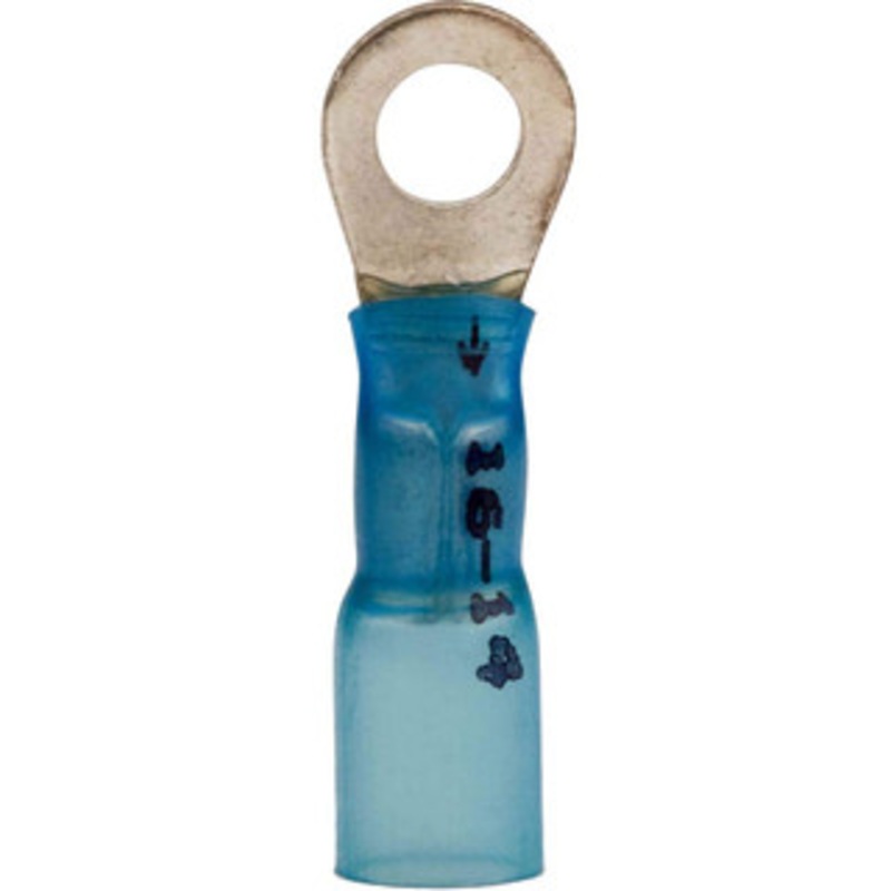 3M 16-14 AWG Partially Insulated Crimp Connection Circular Ring Terminal #10 Stud, Copper Contact 7010304078 – 88090964