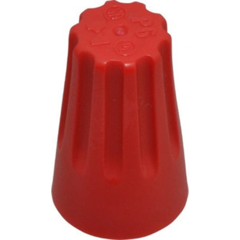3M 2, 14 to 3, 10 AWG, 600 Volt, Fire Resistant, Standard Twist On Wire Connector Red, 221F 7010348892 – 54040506