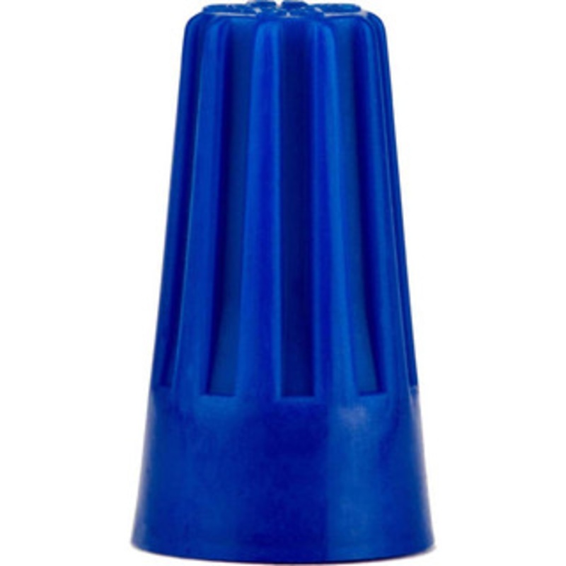 3M 3, 20 to 3, 16 AWG, 300 Volt, Fire Resistant, Standard Twist on Wire Connector Blue, 221F 7010304019 – 72365711