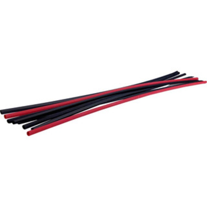 3M 6 Long, 2:1, Polyolefin Heat Shrink Electrical Tubing Black 7000133690 – 77676922